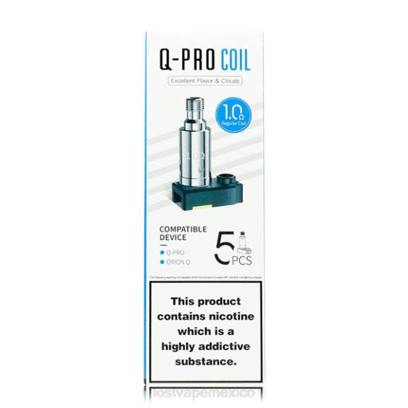 1.ohm - Lost Vape flavors México - X60L409 Lost Vape Orion bobinas q-pro (paquete de 5)