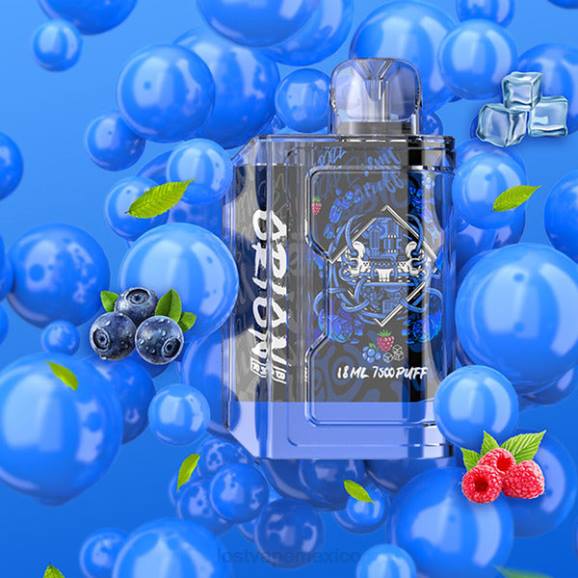 hielo azul - Lost Vape precio México - X60L82 Lost Vape Orion barra desechable | 7500 bocanadas | 18ml | 50 mg