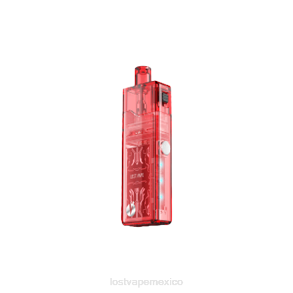 rojo claro - Lost Vape precio México - X60L202 Lost Vape Orion kit de cápsulas de arte