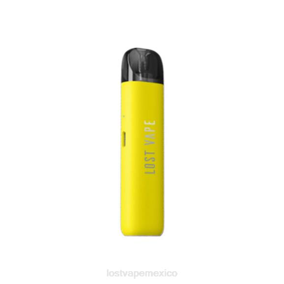 Limon amarillo - Lost Vape disposable - X60L17 Lost Vape URSA S kit de cápsulas