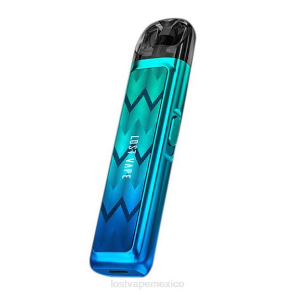 ola azul - Lost Vape flavors México - X60L219 Lost Vape URSA kit de cápsulas | 800mah