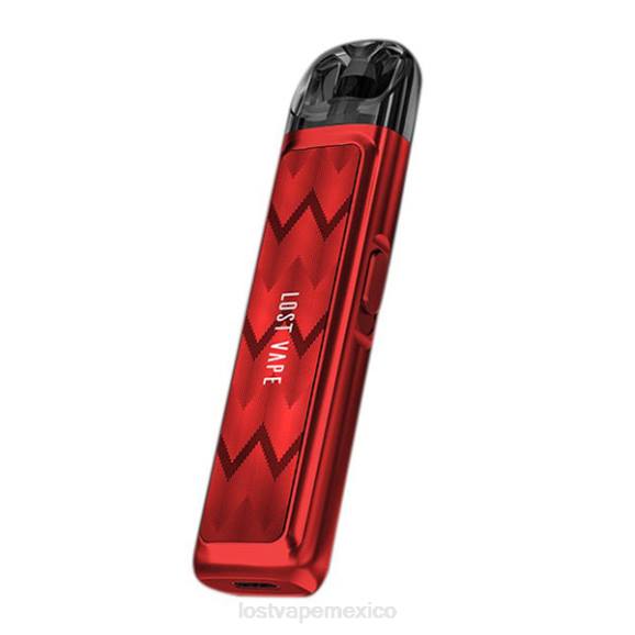 ola roja - Lost Vape precio México - X60L222 Lost Vape URSA kit de cápsulas | 800mah